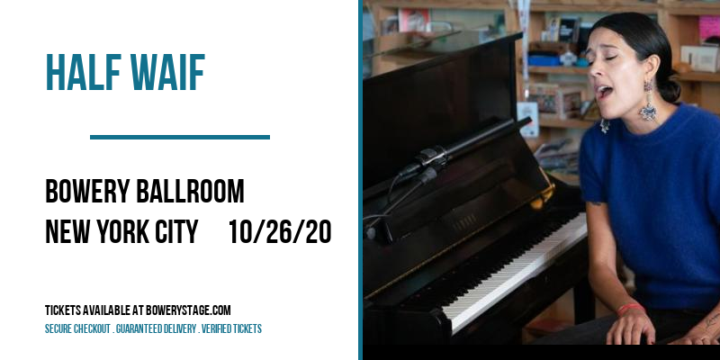 Half Waif at Bowery Ballroom tickets Half Waif at Bowery Ballroom