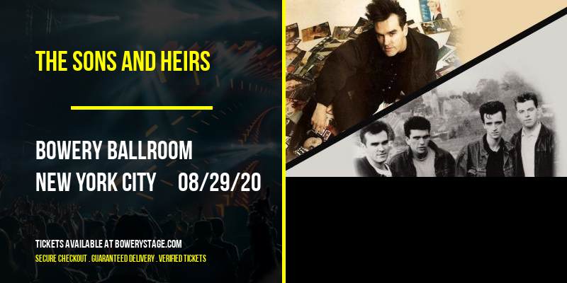 The Sons And Heirs at Bowery Ballroom tickets The Sons And Heirs at Bowery Ballroom