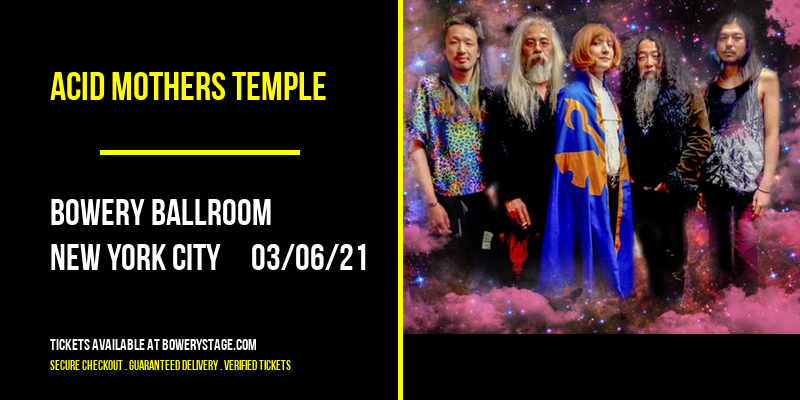 Acid Mothers Temple at Bowery Ballroom