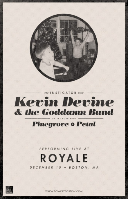 Kevin Devine And The Goddamn Band at Bowery Ballroom