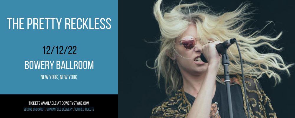 The Pretty Reckless at Bowery Ballroom