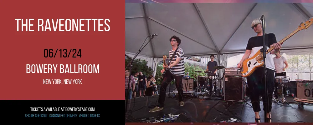 The Raveonettes at Bowery Ballroom