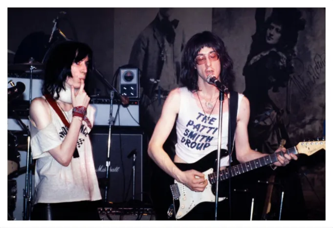 Patti Smith & Lenny Kaye