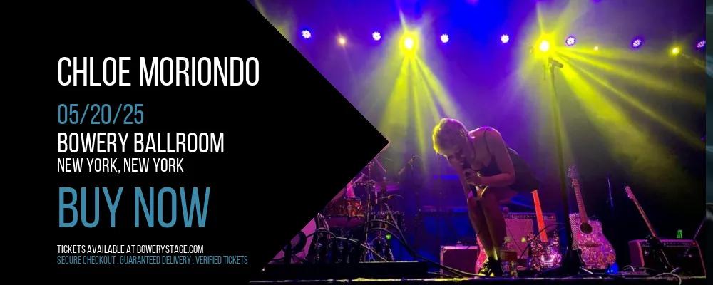 Chloe Moriondo at Bowery Ballroom