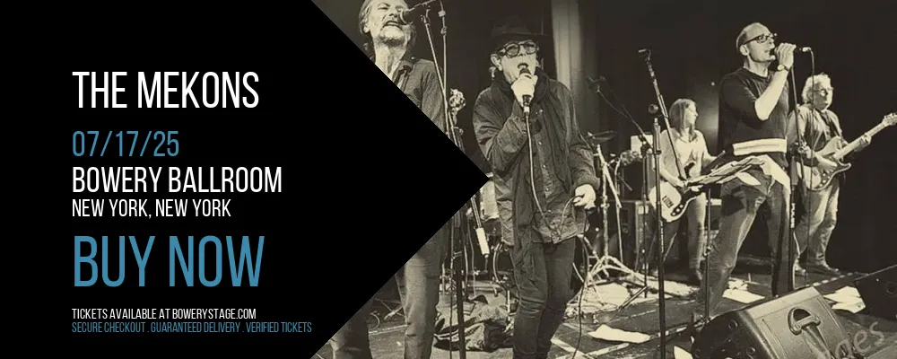 The Mekons at Bowery Ballroom