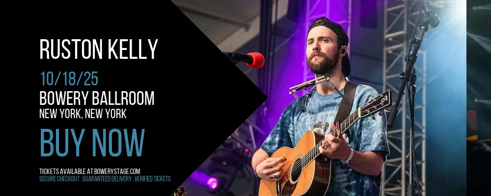 Ruston Kelly at Bowery Ballroom