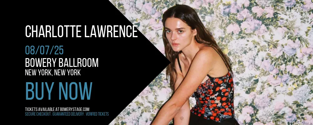 Charlotte Lawrence at Bowery Ballroom