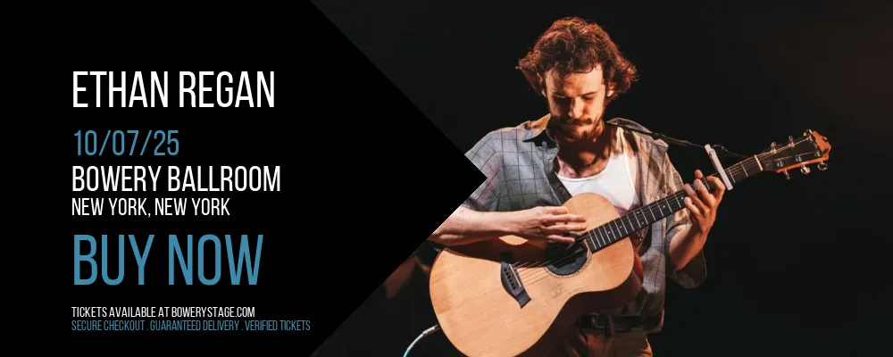 Ethan Regan at Bowery Ballroom