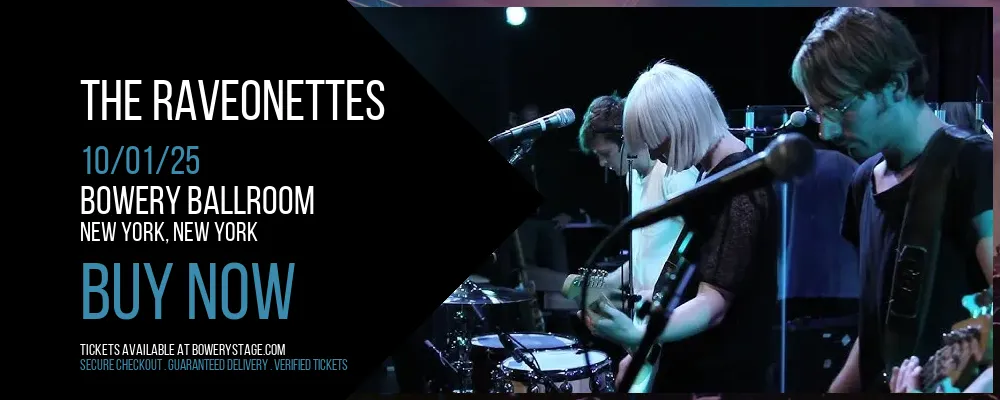 The Raveonettes at Bowery Ballroom