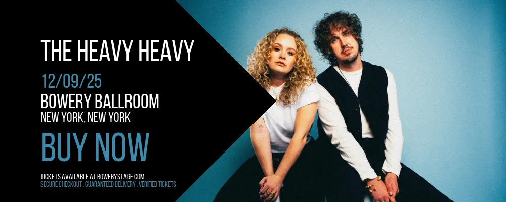 The Heavy Heavy at Bowery Ballroom