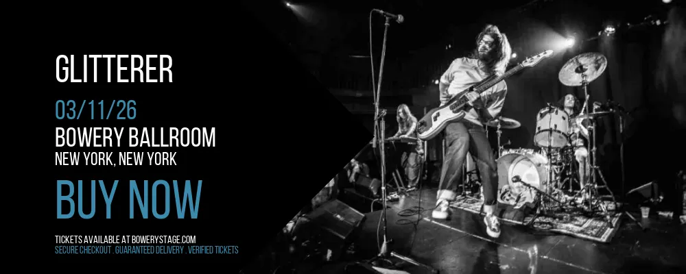 Glitterer at Bowery Ballroom