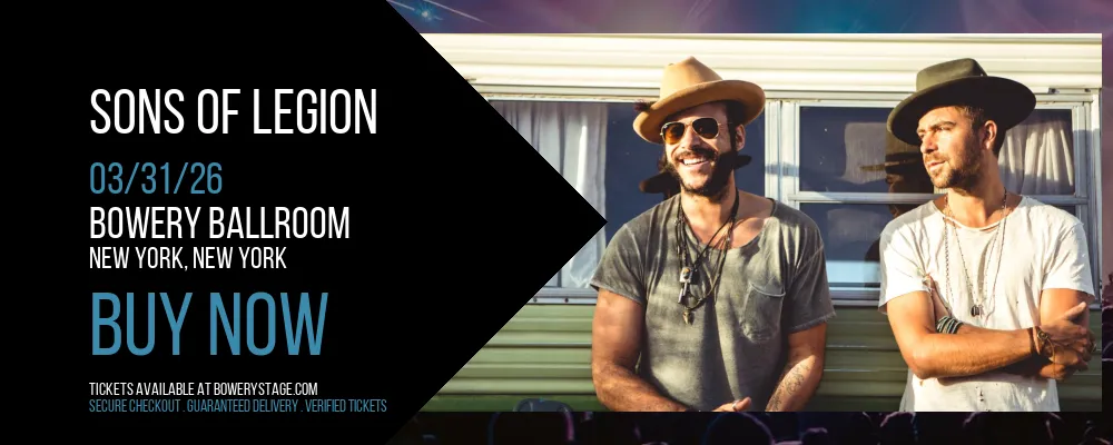 Sons of Legion at Bowery Ballroom