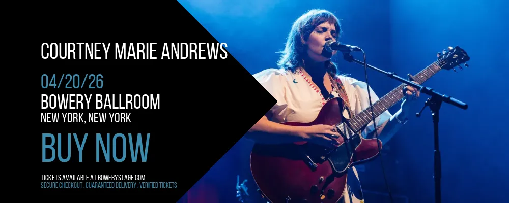 Courtney Marie Andrews at Bowery Ballroom