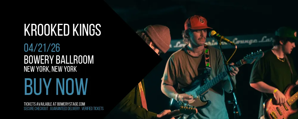Krooked Kings at Bowery Ballroom