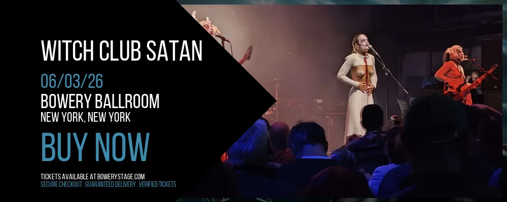Witch Club Satan at Bowery Ballroom