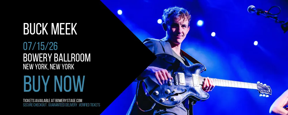 Buck Meek at Bowery Ballroom