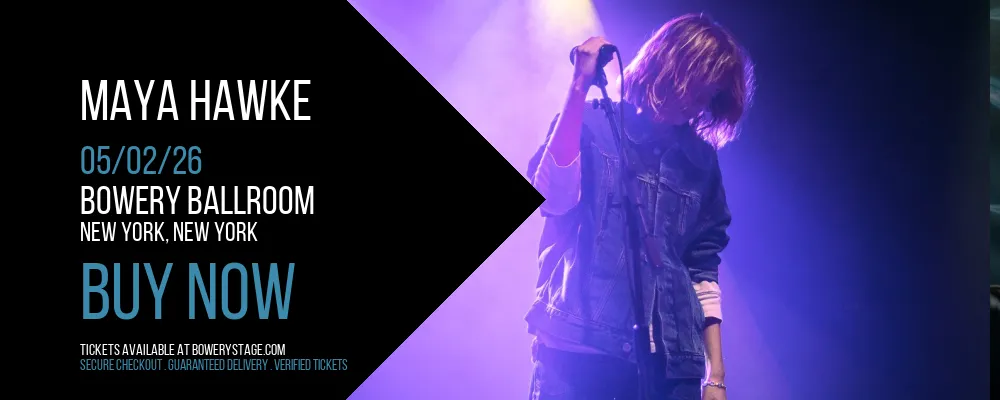 Maya Hawke at Bowery Ballroom