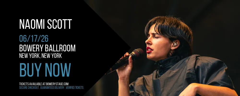 Naomi Scott at Bowery Ballroom