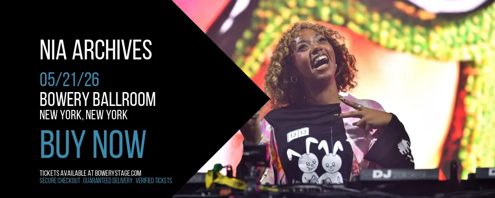 Nia Archives at Bowery Ballroom