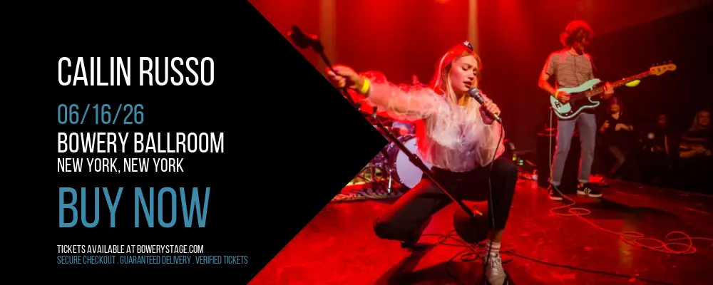 Cailin Russo at Bowery Ballroom