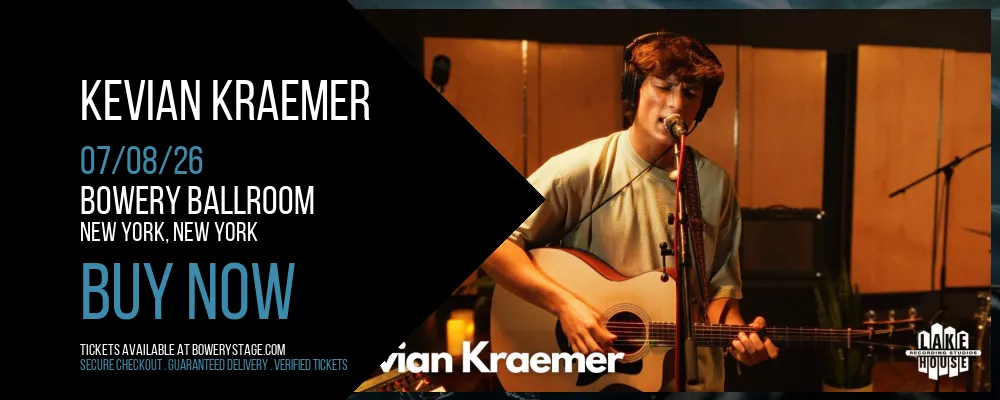 Kevian Kraemer at Bowery Ballroom