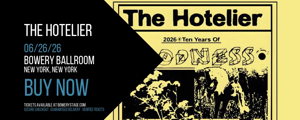 The Hotelier at Bowery Ballroom