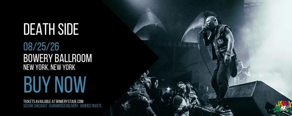 Death Side at Bowery Ballroom